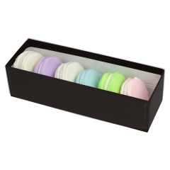 Factory Wholesale Colorful Card Paper Macaron Donut Packaging Box
