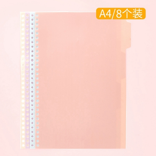 A3 A4 Paper Tabbed Dividers Custom Pattern Tab Dividers